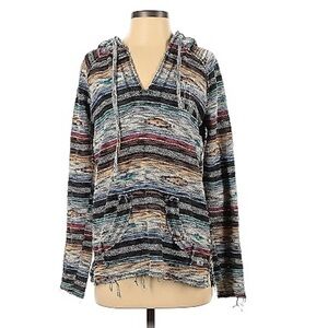 Tech Styles Surf Sportswear Fringe Hoodie | SIZE S